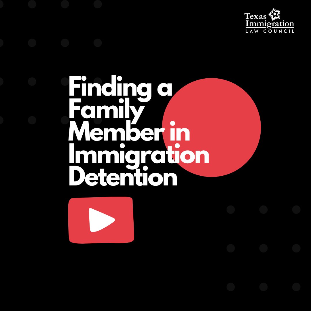 Texas Immigration Law Council tweet media