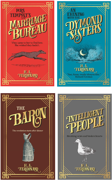 All my re-released, newly-liveried babies gathered safely in. Ebooks, paperbacks... find them on Amazon.
My sincerest thanks to the wonderful <a href="/angelbelsey/">Name can’t be blank</a> 
and her typsetting skills.

#Reading #NewBook #laughs