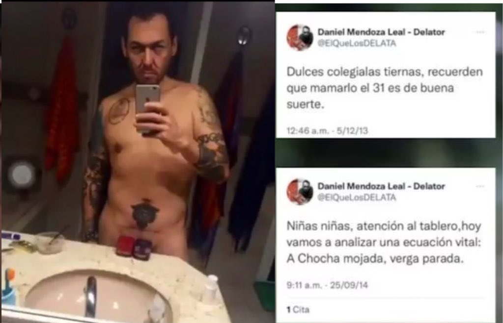 JuampaSantos's tweet photo. ¿Alguien duda que Daniel Mendoza Leal @ElQueLosDELATA es un depravado? https://t.co/lskIFZvFyI