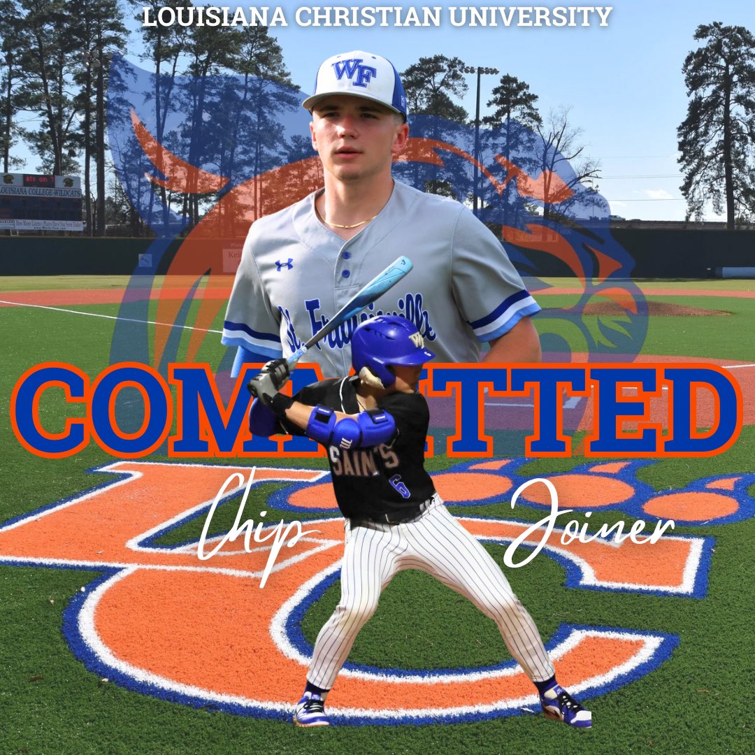 West Feliciana Baseball (@wfhs__baseball) on Twitter photo We would like to congratulate senior Chip Joiner on his commitment to Louisiana College! #PutTheTeamFirst #WFstrong We would like to congratulate senior Chip Joiner on his commitment to Louisiana College! #PutTheTeamFirst #WFstrong