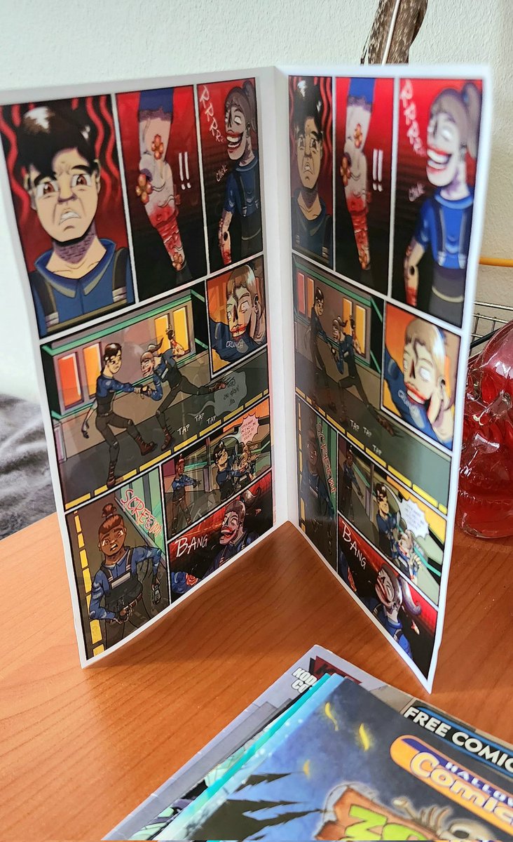 🧑‍🎨My very first comic book loading
Still a lot of tweaks to do but I'm happy so far with the progress I'm making 🧑‍🎨 #selftaught #artist #comic #comicbook