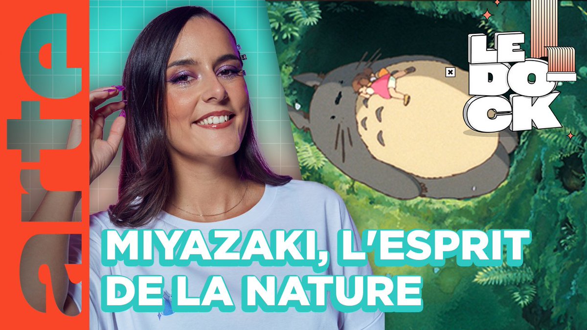 ARTEfr's tweet photo. C’est Kiki fait un stream react notre documentaire « Miyazaki, l'esprit de la nature » ?

#LeDock présenté par @ultiaa commence tout de suite 👉 https://t.co/Eg0JJMadoV https://t.co/t3evDzDCDV