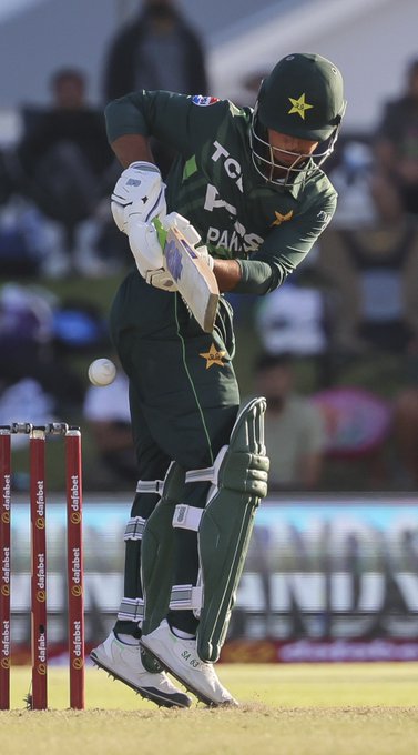 Good batting from Saim 👏