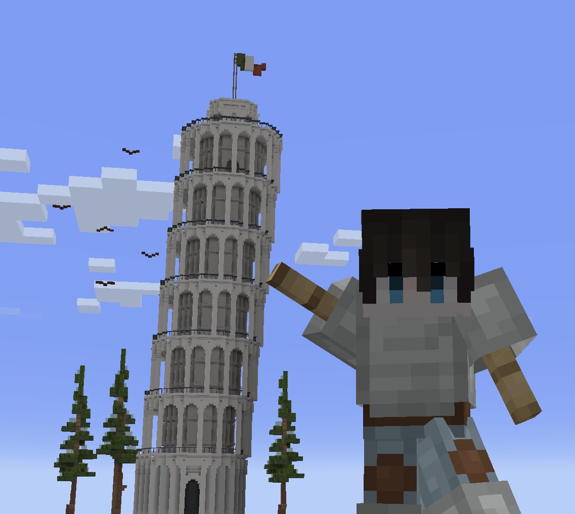 Pisa 🍕
#minecraft