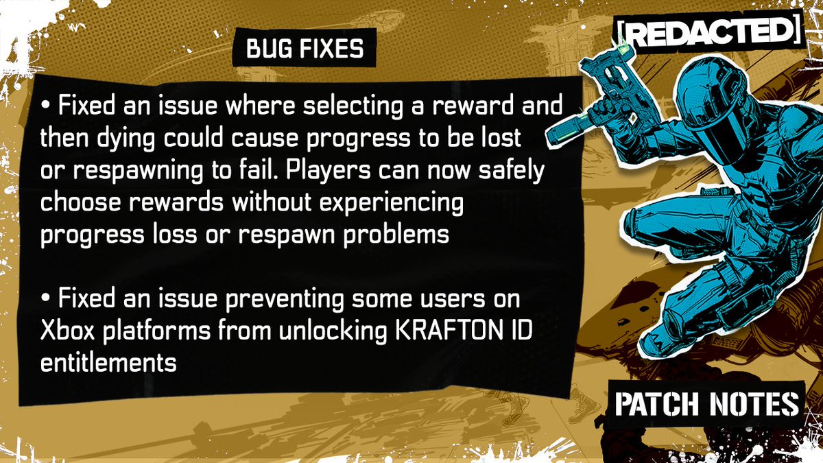 The latest patch just dropped – update now and jump into the game!