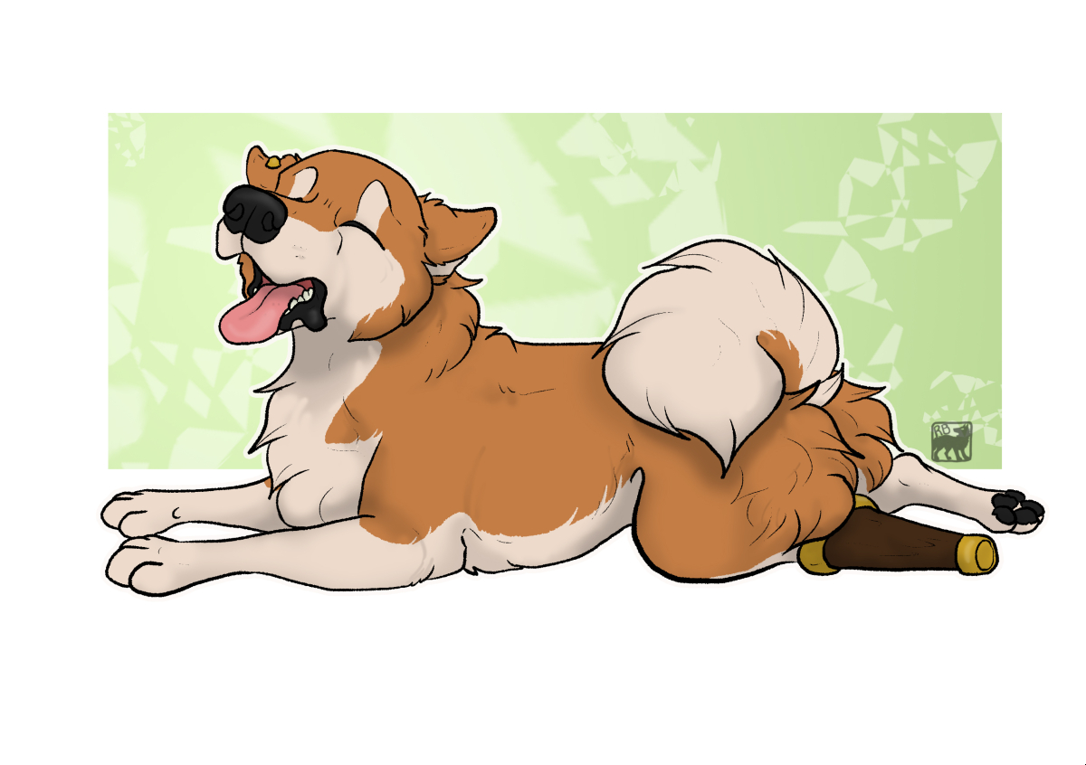 archwolfart's tweet photo. Sleepy Peggy, she's had a long day sailing the seas 🏴‍☠️#dogart #dogdrawing #cute #comic #webcomic #webtoon #dogcomic #piratedog #art #artist #artwork #drawing #love #digitalart #instagood #painting #artistsoninstagram #illustration #design #sketch #piratesofthecaribbean #pirate https://t.co/dhkHgfzZjN