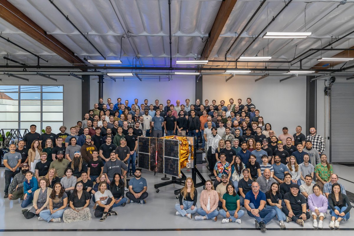 GoToImpulse's tweet photo. Behind every launch is a team that makes it possible. 🚀 Mira is ready for LEO Express-2, thanks to the hard work and dedication of this crew. 🌌 #TeamImpulse #Mira #LEOExpress2 https://t.co/2KzyrmeDBY