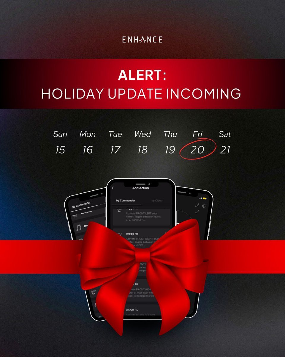 enhauto's tweet photo. Holiday miracles are on the way on December 20th, so stay tuned!
#teslaaccessories #teslafamily #teslafan #tesla #enhauto #s3xybuttons #teslamodels #teslalife #teslafans #teslafanclub #teslacar #teslaowners #teslaownersworldwide #teslaowner #teslaownersclub https://t.co/HI5mPQ5CLV