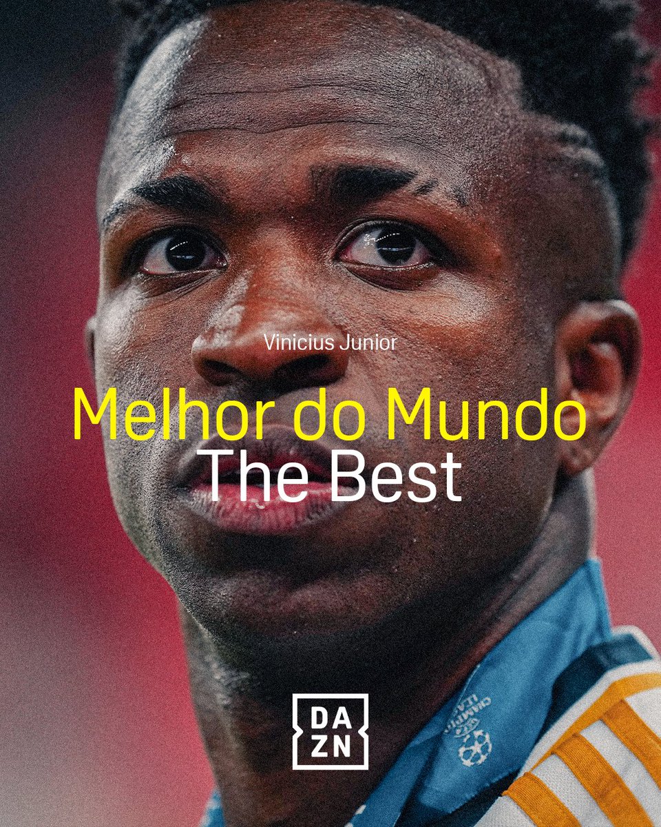Vinicius Junior vence o prémio The Best FIFA Men's Player 2024! 👑
