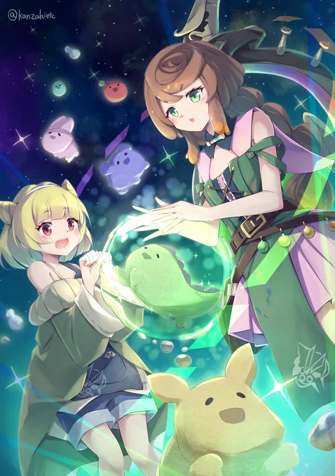 ウィッチクラフト・クリエイション#OCGファンアート 