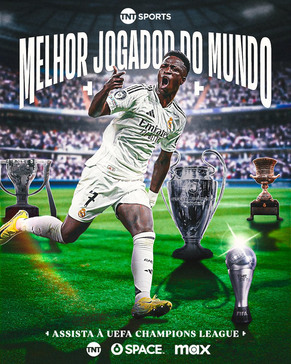 TNTSportsBR's tweet photo. TINHA QUE SER VOCÊ, VINI! 🙏😎 #TheBest https://t.co/0jqZMvt1ST