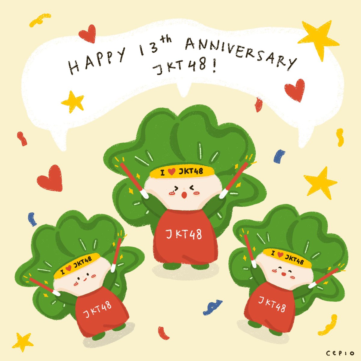 A_FionyJKT48's tweet photo. Happy 13th Anniversary grup yang paling kusayang, JKT48! ❤️
Semoga bisa terus menjadi cahaya terang dan sumber harapan baru untuk orang-orang yang sedang berjuang! 🍀✨ @officialJKT48 https://t.co/aL1cHqQPee