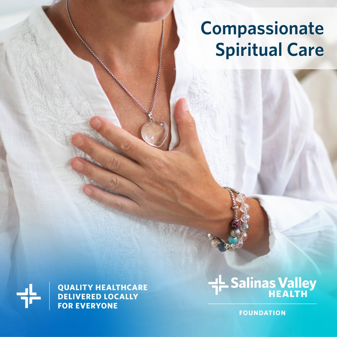 SVHealthFnd's tweet photo. When you support our Compassionate Care Fund, you are funding important work like spiritual care for patients and families at @salinasvhealth Medical Center - donate via link in bio 🤍

#SpiritualCare #CompassionateCare #CulturallyCompetentCare #HealingJourney #CommunitySupport https://t.co/tIhcnVQ8FG