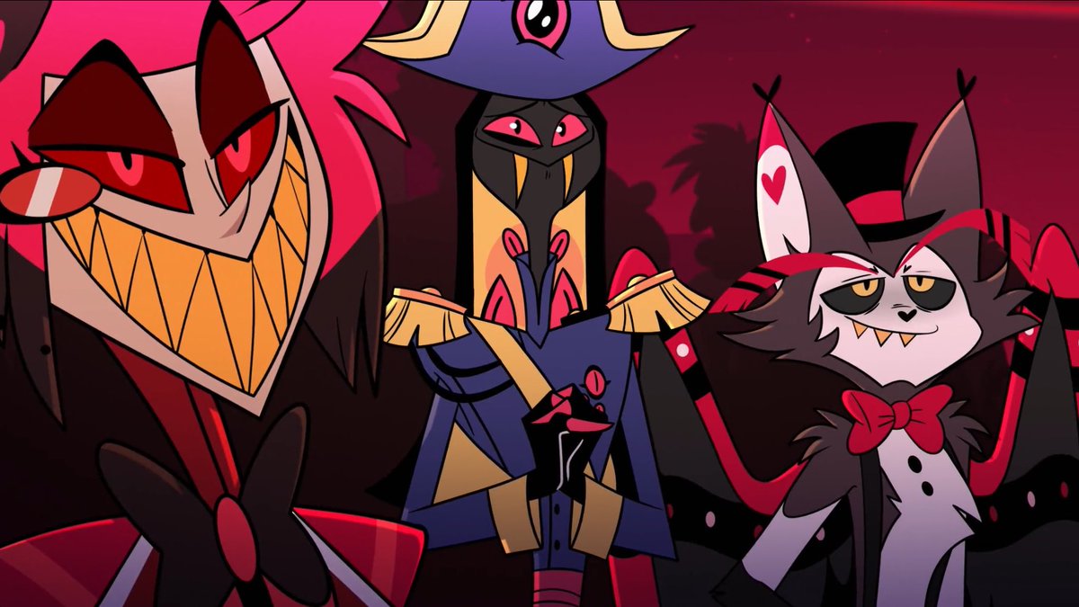 spookiepie_'s tweet image. Still wondering what the heck Sir Pen’s hat actually IS because how did it… move(?) to another hat
#SpookiePie #HazbinHotel #SirPentious