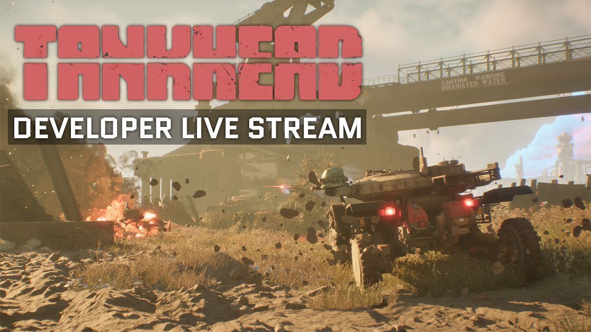 Check out our Developer livestream starting in less than an hour!

Join us over on our YouTube channel from 1.30pm EST!
💻 YouTube: youtube.com/@tankhead
💻Twitch: twitch.tv/playtankhead