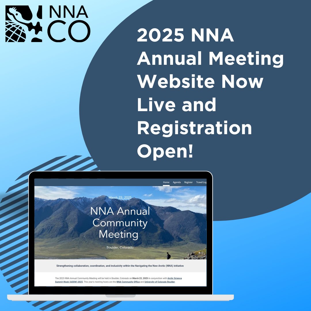 We're excited to announce that the 2025 NNA Annual Community Meeting website is live and registration is now open! You can find the registration page, at-a-glance agenda, travel information, and more on the website. sites.google.com/colorado.edu/2…