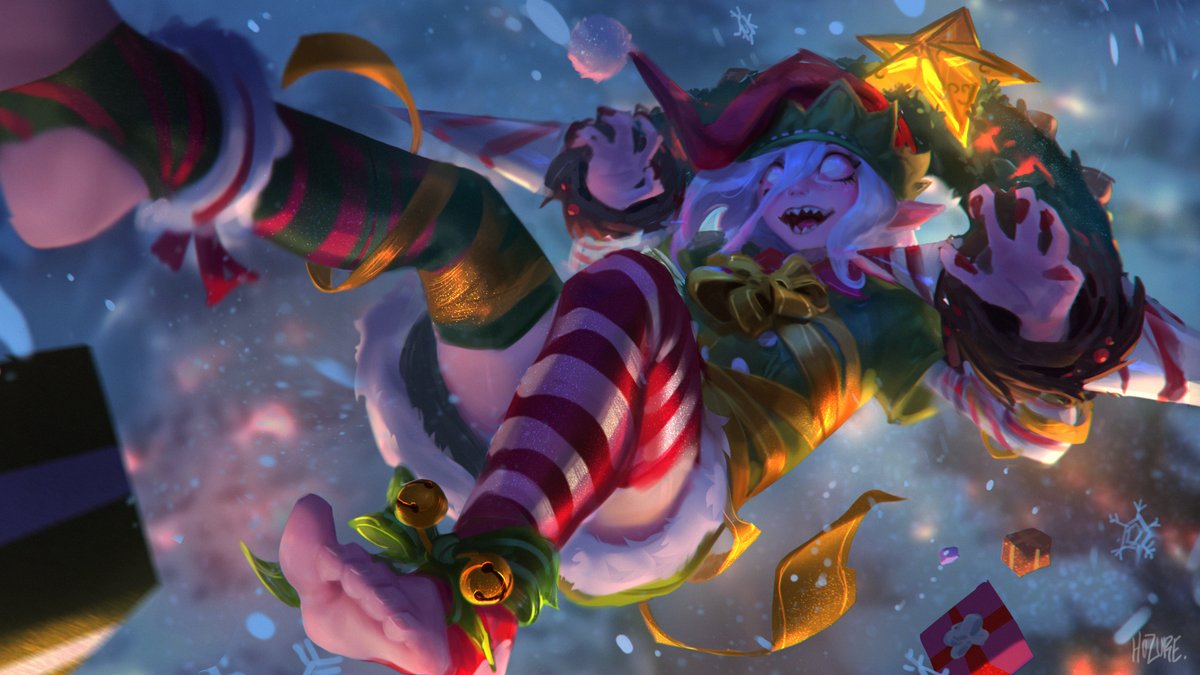 HozureArt's tweet image. A little hungry elf Briar. 

Happy holidays y'all, thanks for the 100k!~