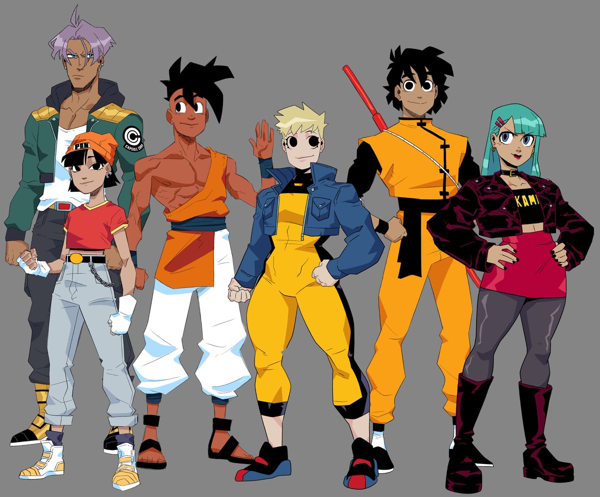 ブルマ(ドラゴンボール) ,孫悟空 ,トランクス(ドラゴンボール) 「What