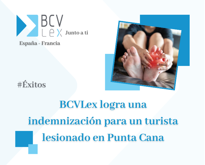 BCVLEX's tweet photo. 🎉 BCVLex ha conseguido una indemnización de 7.000€ para un cliente que sufrió una lesión en un resort de Punta Cana.

🎉 BCVLex has secured a €7,000 compensation for a client who suffered an injury at a resort in Punta Cana. 
https://t.co/iVUc5wFtjs https://t.co/Lkg5qimsX9
