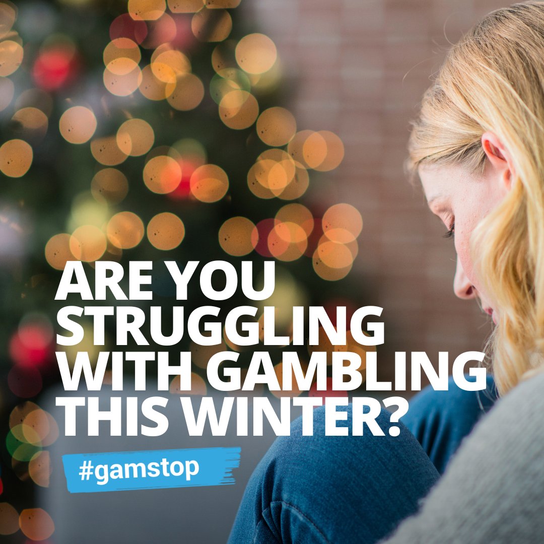 Money is often tight over winter, but gambling is not the solution.

GAMSTOP can help you take back control of your online gambling - it's free, quick and easy.

Learn more about self-exclusion at gamstop.co.uk.