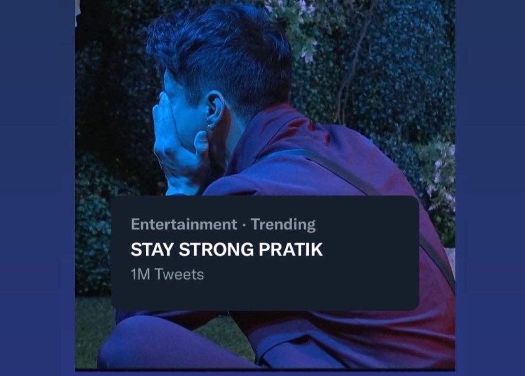 SidxEditz's tweet photo. There’s no one like @praticksejpal

He’s the FIRST contestant in Bigg Boss history to TREND with 1M+ tweets in the very first week ❤️‍🔥

No other contestant or their fandom can match the unmatched aura of #PratikSehajpal and the legendary PratikFam 🔥
HBD PRATIK SEHAJPAL https://t.co/iv6GGOk6MP