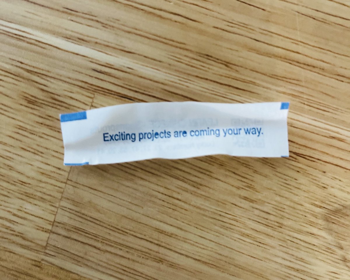 The Fortune Cookie Hath Spoken! 

#irwa #blackbirdrow #2025 #txdot #rightofway
