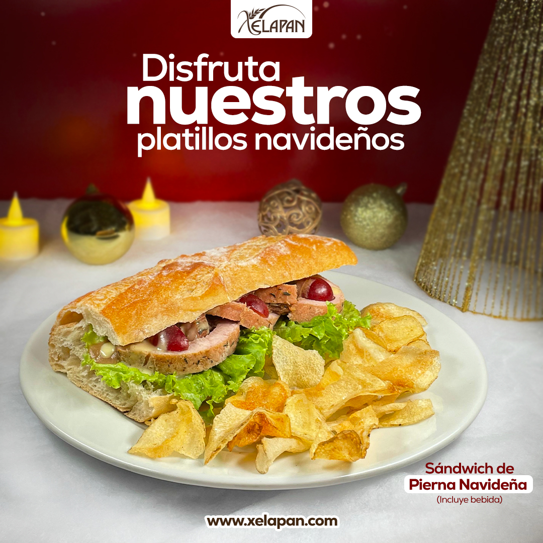 Disfrutemos el sabor y la magia de nuestro Sándwich Navideño.😍

Te esperamos en tu tienda Xelapan más cercana o bien realiza tu pedido  xelapan.com
#navidad #xelapan #Xela #familia #comida