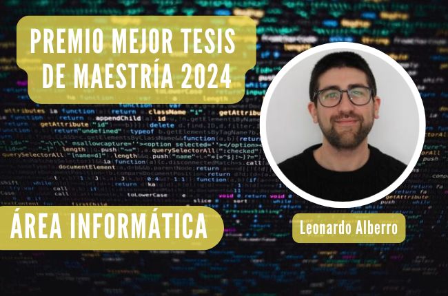 Tenemos el agrado de compartir con ustedes que el Premio a la mejor Tesis de Maestría 2024 fue otorgado a Leonardo Alberro por su tesis titulada "Control de tráfico en el data center. Un enfoque experimental"

Noticia completa: pedeciba.edu.uy/es/noticia/pre…