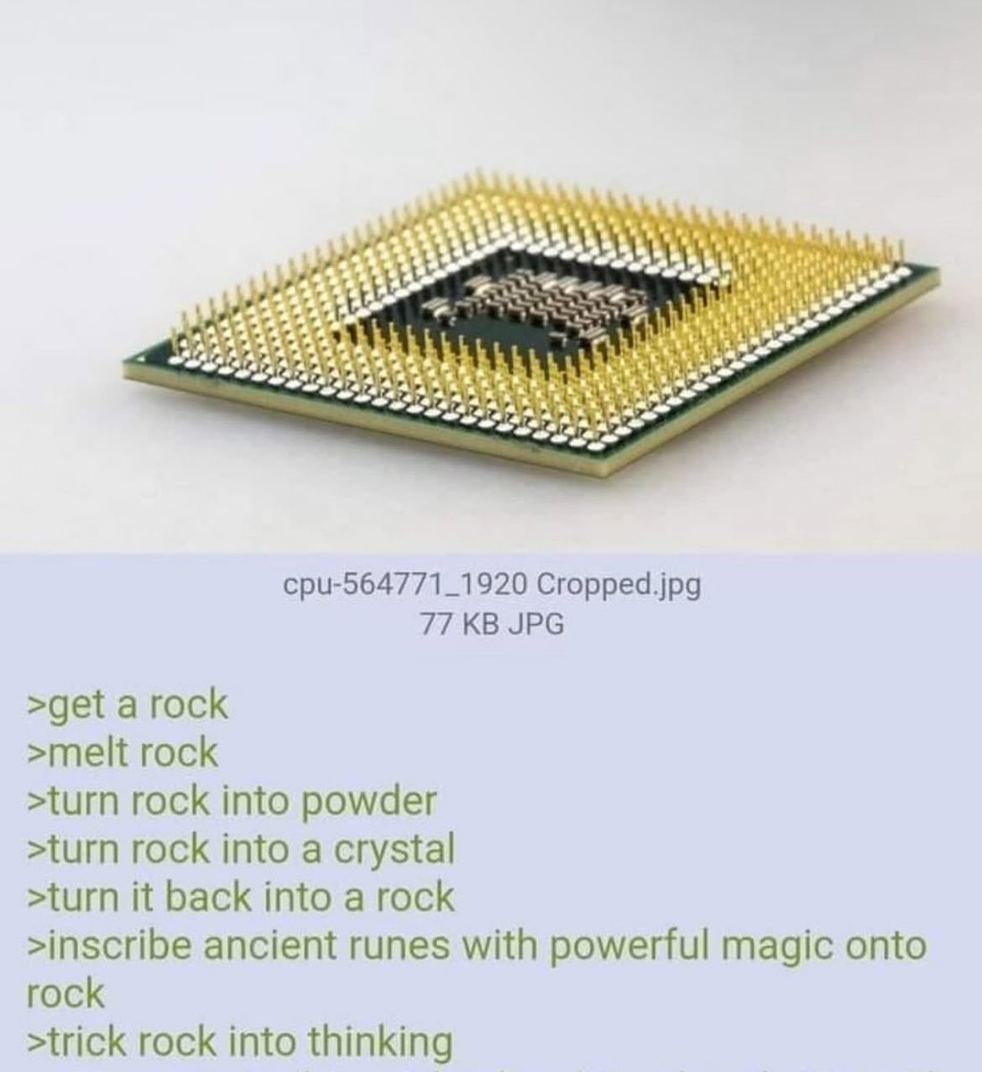 ZenFuturist's tweet image. Been saying this forever, modern technology is literal magic. 

Bluetooth is magic, wifi is magic, computers are magic, it’s all literal magic