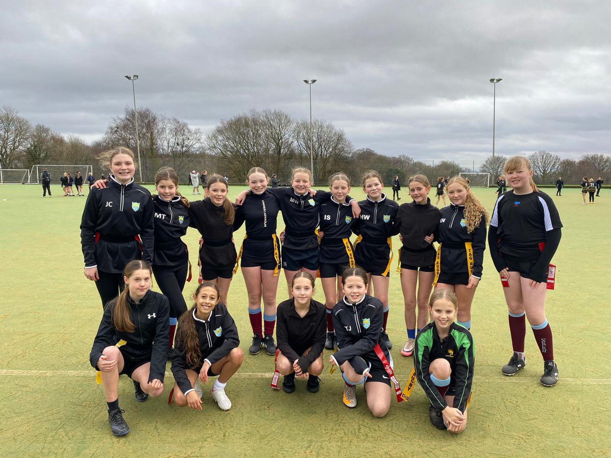 Superb efforts shown by our Year 7 tag rugby girls today 🤩🏉 

#MaximisingPotential
#GirlsRugby
