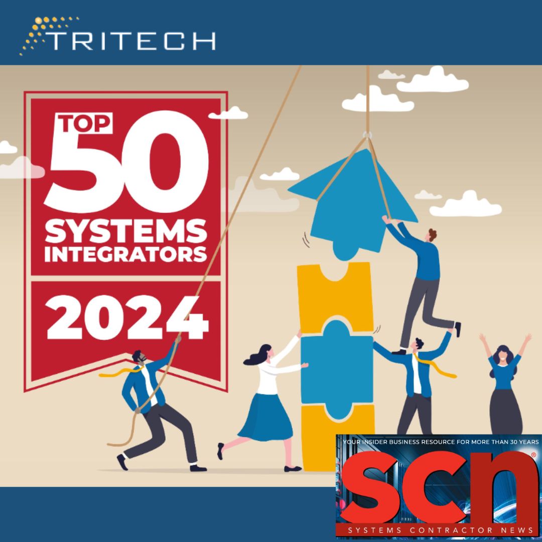 TRITECHComm's tweet image. We are truly honored to be recognized once more in this year’s Top 50 Systems Integrators list by SCN Magazine. Ranking in the top 20 brings us immense pride in our work, our teams, and our partnerships. What a fantastic way to conclude the year! @SCNmag