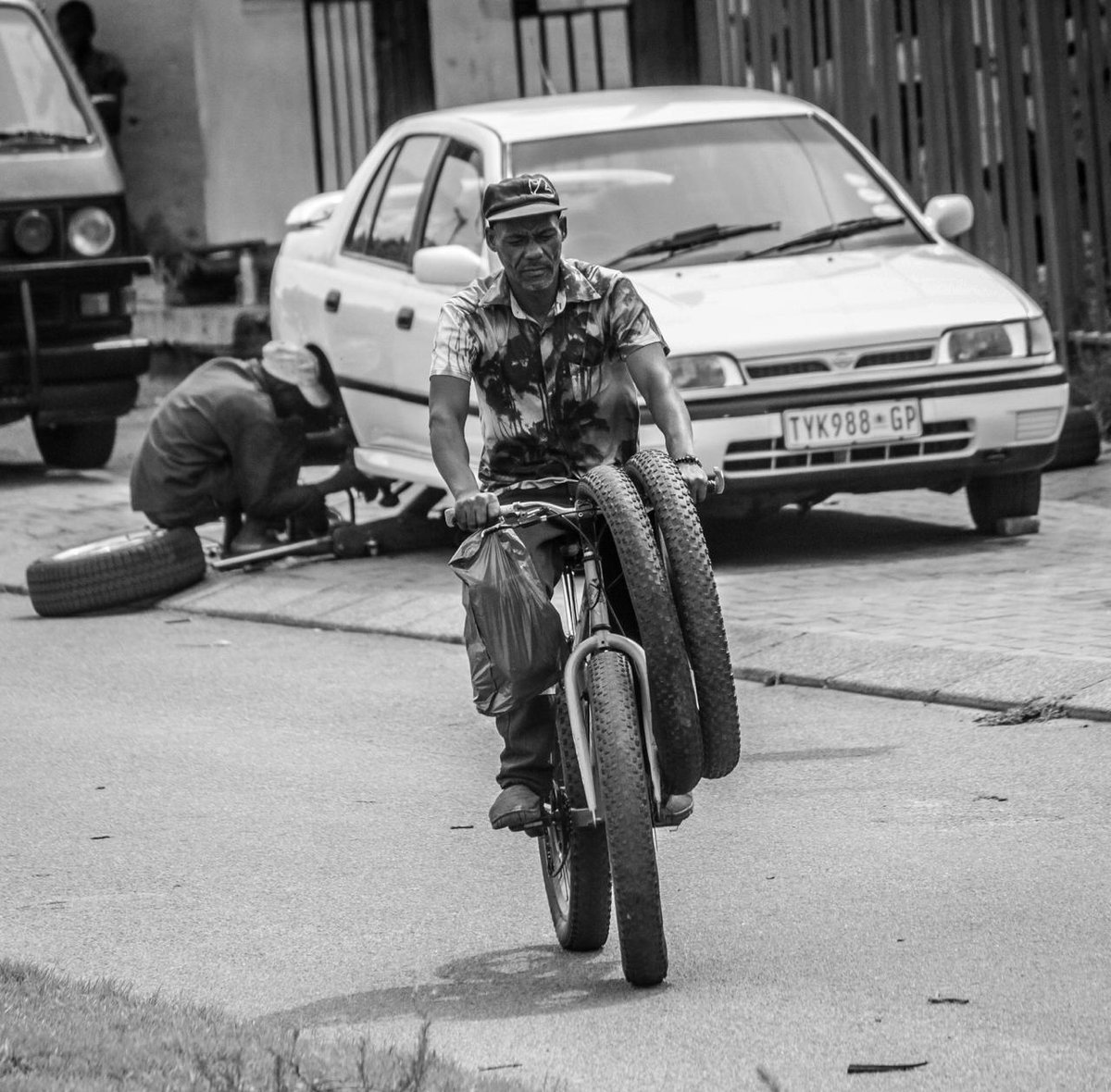 Spare wheels 😎 #StreetPhotography #SeeYaPhotography