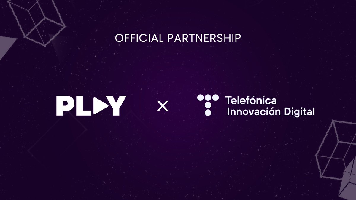PLAY Network (@0xplay_network) on Twitter photo Partnership alert! We’re now bringing onchain gaming to <a href="/Telefonica_En/">Telefónica</a>'s vast network of telco customers. This collaboration allows us to reach a new audience and make onchain gaming more accessible than ever.
Starting December 17th, explore #TUGallery for exclusive PLAY Partnership alert! We’re now bringing onchain gaming to <a href="/Telefonica_En/">Telefónica</a>'s vast network of telco customers. This collaboration allows us to reach a new audience and make onchain gaming more accessible than ever.
Starting December 17th, explore #TUGallery for exclusive PLAY