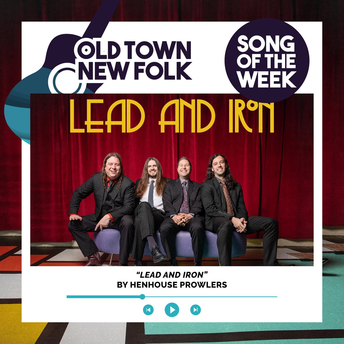Our Old Town New Folk Song of the Week is "Lead and Iron" by Henhouse Prowlers! They'll be at The Studios in April!

LISTEN: youtube.com/watch?v=yPXBRC…

#LiveMusic #SingerSongwriter