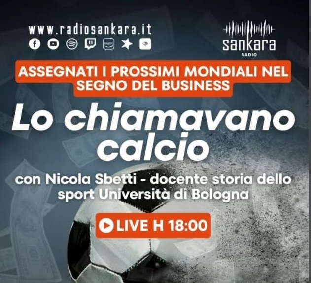 Oggi su Radio Sankara con <a href="/GorskiPark/">Simone Pierotti</a> abbiamo parlato di come Infantino sta guidando la FIFA e sullo stato  di salute del calcio globale.
La puntata la recuperare qui
youtube.com/live/XIwyyZ_uC…