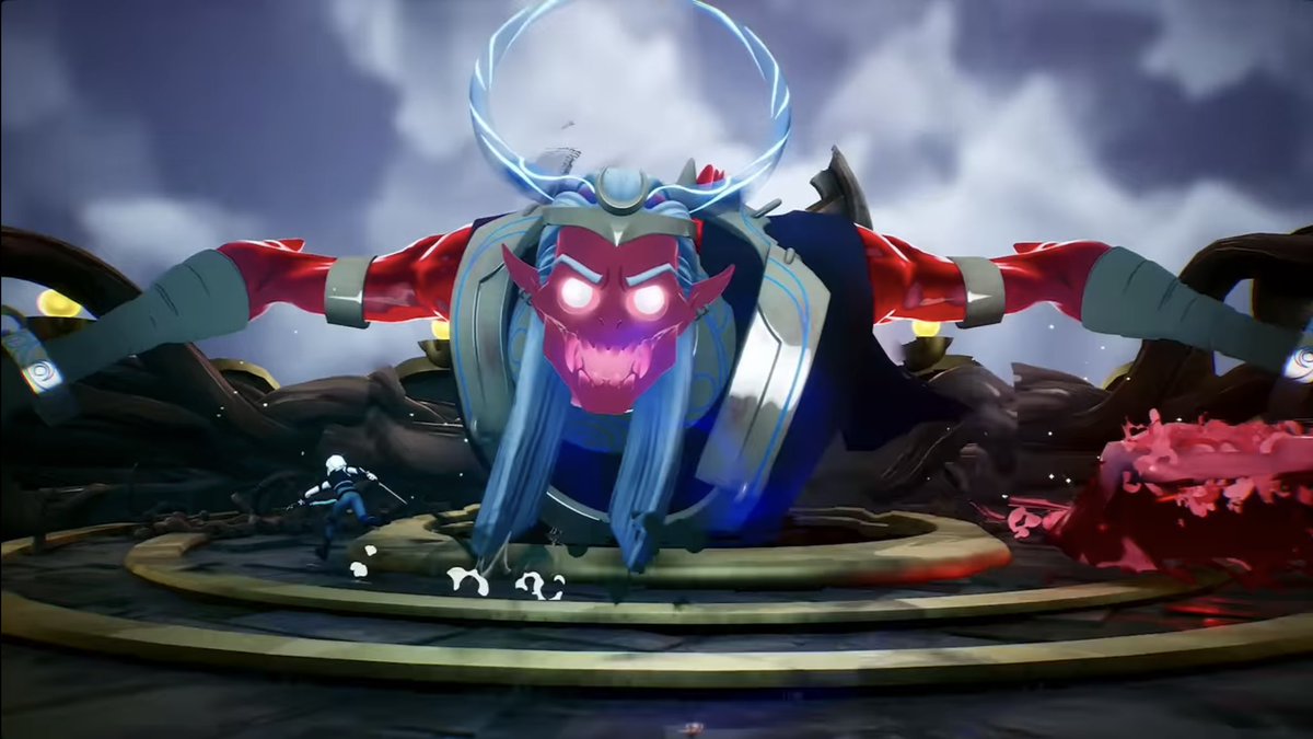 dottybonbon's tweet photo. We never even got to fight this guy that was in the game trailer ☹️ #xadia #playxadia #TheDragonPrince https://t.co/G7gqgovrAC