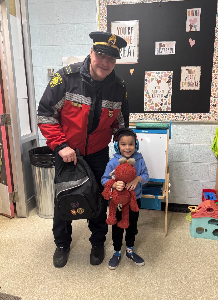 Congratulations to one of our Lions. He won the NB Fire Prevention Colouring Contest!