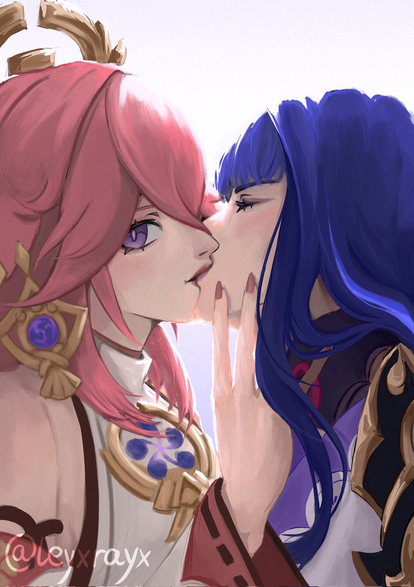 Just some EiMiko art because I love pretty ladies♡︎ 

#原神 #GenshinImpact #八重神子 #Yae #Yaemiko #雷电将军 #Raiden #eimiko
