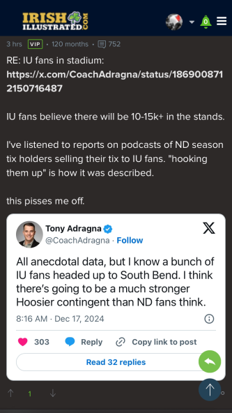 🌹 🍑Sidelines - Indiana University tweet media