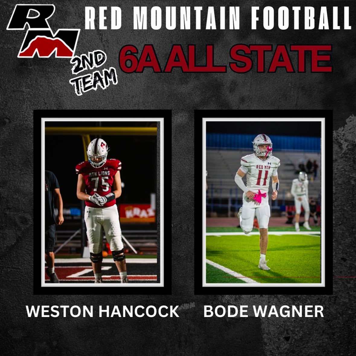 Bode Wagner (@wagner_bode) on Twitter photo Grateful to be named 2nd team All State!! <a href="/RedMtnFootball/">Red Mtn Football</a> <a href="/CoachEndersRMHS/">Kyle Enders</a> <a href="/BMcdaniel28/">Coach Bryan McDaniel</a> <a href="/D_Hernandez40/">Diego</a> <a href="/JUSTCHILLY/">Just Chilly</a> <a href="/BJMedia1/">BJ Media</a> <a href="/gridironarizona/">Gridiron Arizona</a> <a href="/PeteKnow_/">PeteKnow</a> Grateful to be named 2nd team All State!! <a href="/RedMtnFootball/">Red Mtn Football</a> <a href="/CoachEndersRMHS/">Kyle Enders</a> <a href="/BMcdaniel28/">Coach Bryan McDaniel</a> <a href="/D_Hernandez40/">Diego</a> <a href="/JUSTCHILLY/">Just Chilly</a> <a href="/BJMedia1/">BJ Media</a> <a href="/gridironarizona/">Gridiron Arizona</a> <a href="/PeteKnow_/">PeteKnow</a>