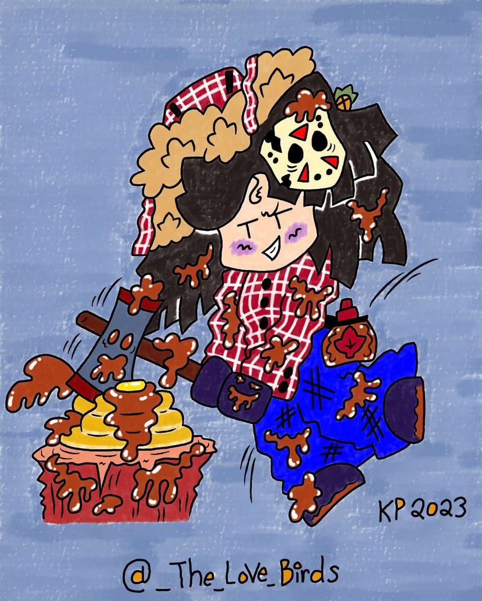 Spoonkie_'s tweet image. It&apos;s Splattering Time!
#MapleSyrupDay

#pancakes #slasher #maplesyrup #HorrorArt #jasonvoorhees #webcomics