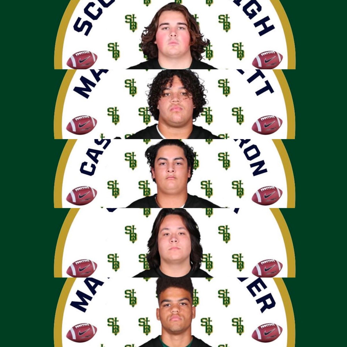 ALL 5 O LINE STARTERS MADE ALL LEAGUE HONORS IN THE TOUGHEST LEAGUE IN THE COUNTY!!!

If you are a young O Lineman in the Ventura County area and you want to get developed look no further then <a href="/SeraphFootBall/">St. Bonaventure Football</a> 

ITS WHAT WE DO!!!

<a href="/PeartJerome/">Jerome Peart</a> <a href="/tylerostrom72/">Tyler Ostrom</a>