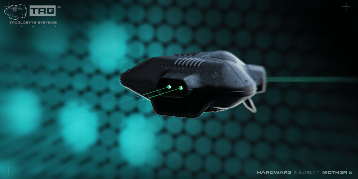 moth3r's tweet photo. HARDWAR3™ TROGLOBYTE [+] D R O N E  NET#WORK
▰ ᴍᴏᴛʜᴇʀ ᴅᴇsɪɢɴ ᴏᴘᴇʀᴀᴛɪᴏɴs ▰

#b3d #plasticity #cad #keyshot3d #3d #net https://t.co/bDB0HLDNpr