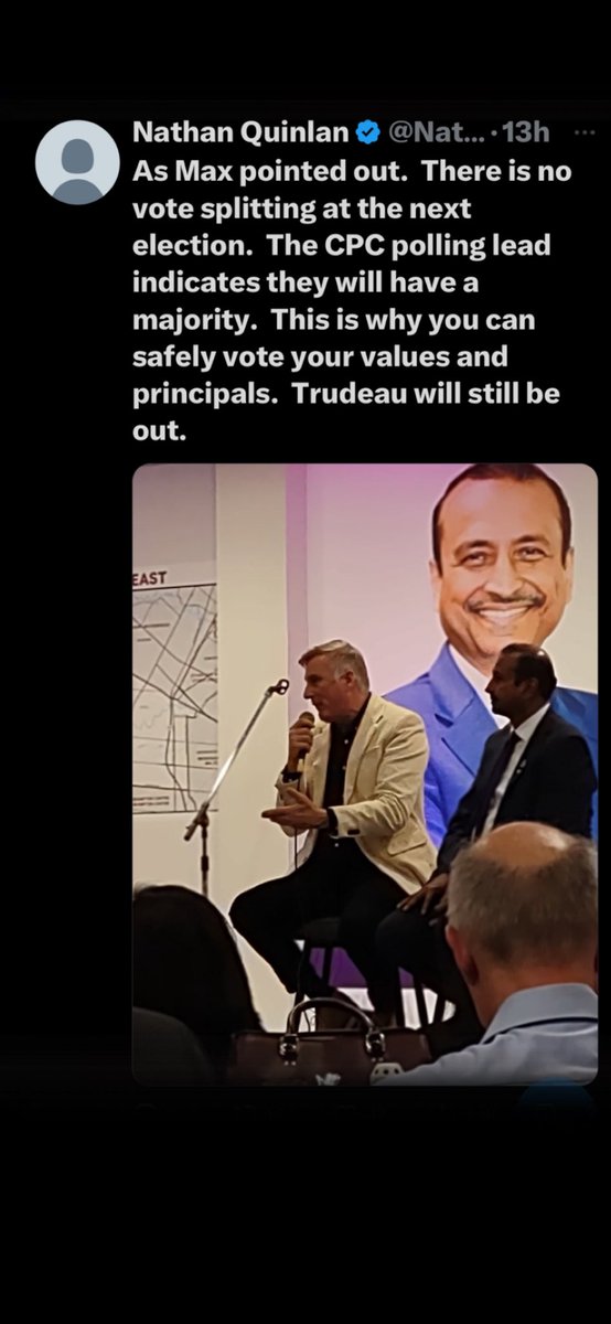 Harmony47383691's tweet photo. Infighting Between The Liberal MP’s & Apparently Lots Of Infighting Going On Within The PPC.. I’ve Seen A Lot Of PPC Peeps Saying They’re Leaving After This #PanderingMax Event..He Was Promoting Jeff Lal In Brampton This Weekend Instead Of Helping Ian Kennedy In By Election..🤔 https://t.co/oIXSk1h22Z