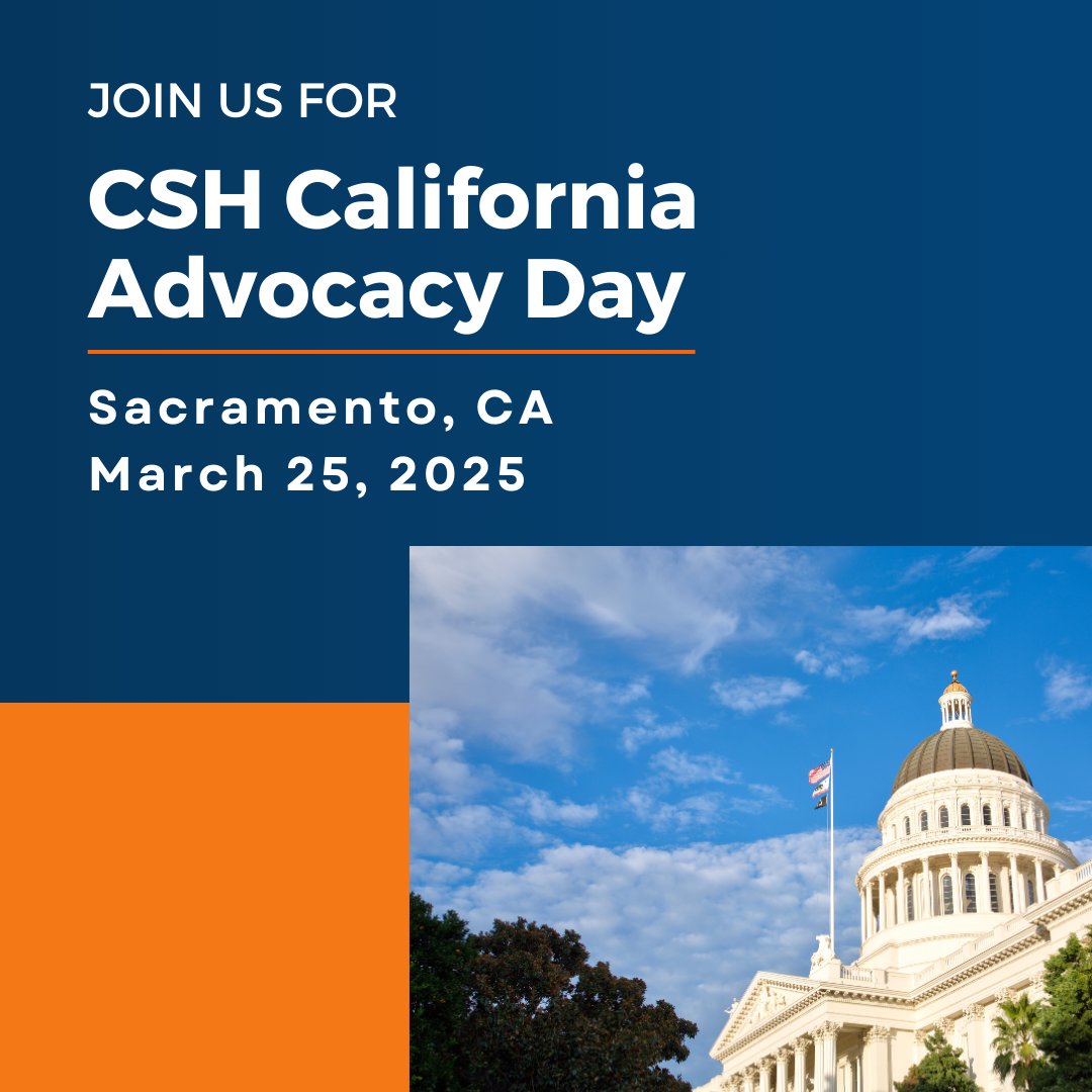 Join us for Advocacy Day on 3/25/25! 📣

Help educate lawmakers on the needs of Californians experiencing #homelessness.  

🕙 Time: 10:00 AM – 4:00 PM  
📍 Location: Sacramento, CA

No prior advocacy experience needed! Register: hubs.la/Q02_RJ530

🏘️

#EndHomelessness