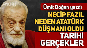 umtdogan71's tweet photo. Necip Fazıl neden Atatürk ve devrimlerin düşmanı oldu? (Arşiv belgeleriyle)

Dikkatle okuyunuz.

1⃣- 1943 yılına kadar Necip Fazıl, bildiğimiz siyasi kimliğinin tam aksi işler yapmış, cumhuriyet düşmanlarına göz açtırmamış, Atatürk ve cumhuriyet devrimlerini hararetle savunmuştu.