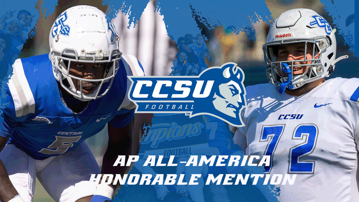 CCSU Blue Devils (@ccsubluedevils) on Twitter photo Two <a href="/ccsu_fb/">CCSU Football</a> standouts named <a href="/AP/">The Associated Press</a> <a href="/NCAA_FCS/">NCAA FCS Football</a> Honorable Mention All-America
Alec Ambrosia & Kimal Clark helped lead Blue Devils to <a href="/NECFootball/">NEC Football</a> Championship
Read more: tinyurl.com/y4bs6n4m
#GoBlueDevils | #NECFB Two <a href="/ccsu_fb/">CCSU Football</a> standouts named <a href="/AP/">The Associated Press</a> <a href="/NCAA_FCS/">NCAA FCS Football</a> Honorable Mention All-America
Alec Ambrosia & Kimal Clark helped lead Blue Devils to <a href="/NECFootball/">NEC Football</a> Championship
Read more: tinyurl.com/y4bs6n4m
#GoBlueDevils | #NECFB