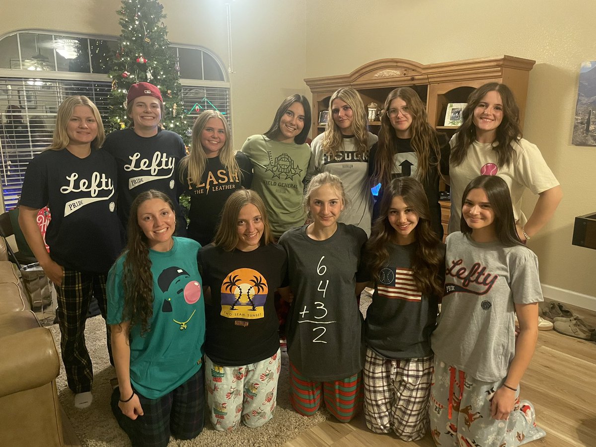 Great time at the AZ Storm Sheehan Christmas party celebrating Christmas and this special group of young ladies. Thank you <a href="/Baseballism/">Baseballism</a> for your help getting the girls shirts to match their game and personalities.