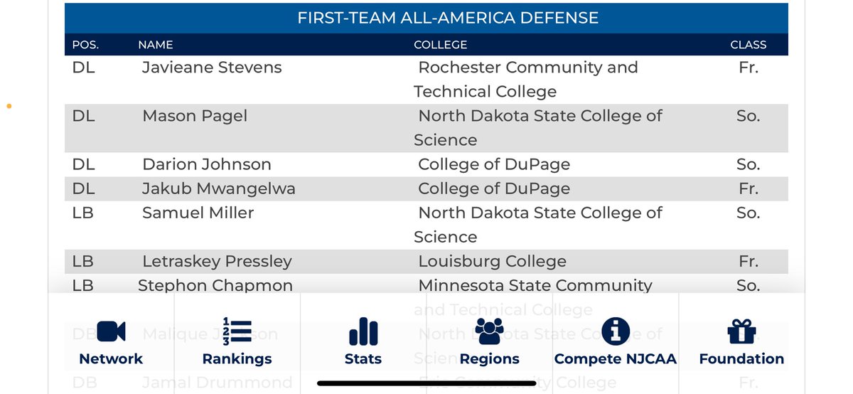 6'3 DL Darion Johnson tweet media