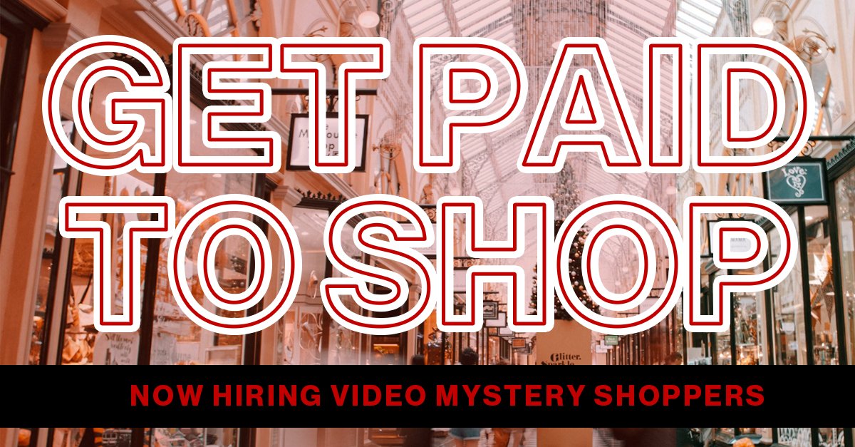 At RBG, we have video mystery shopping opportunities for you.

Interested? Click to learn more and apply: hubs.ly/Q02_YNV30 

#RealityBasedGroup #RBG